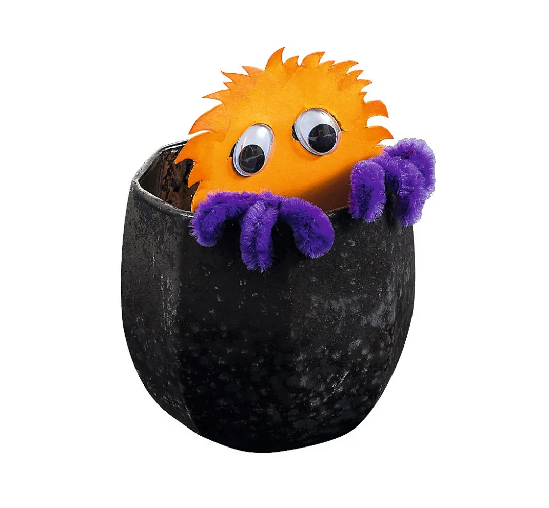 Kinder folia Deko-Bastelsets|Papier-Bastelsets>Bastel-Set "Halloween"