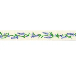 HobbyFun Schleifenband|Deko-, Motiv- & Schmuckband>Baumwollband "Lavendel"