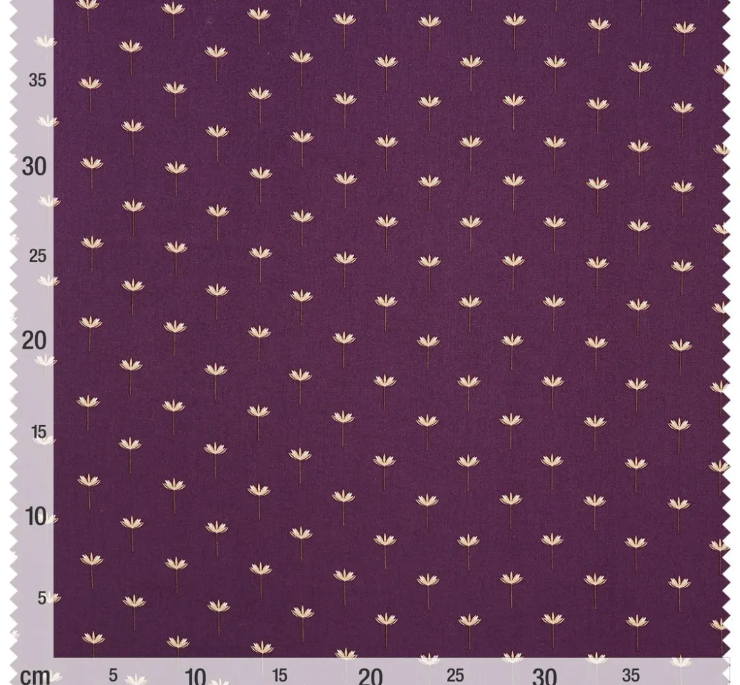 Gütermann creativ Patchworkstoffe|Stoff Meterware>Baumwoll-Stoff "Brilliant" Blüten