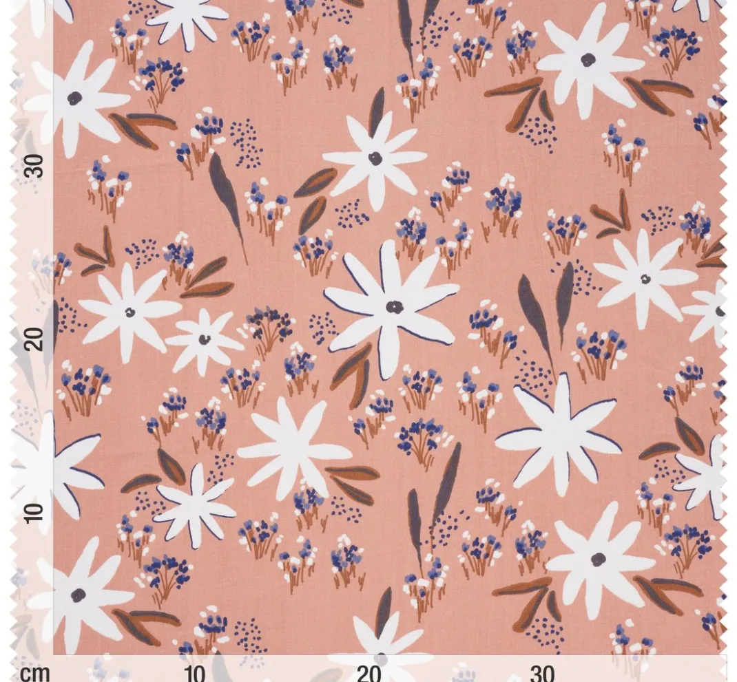 VBS Marktplatz Stoff Meterware|Baumwollstoff>Baumwoll-Stoff "Daydream Flowers"