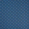 VBS Marktplatz Beschichteter Stoff|Stoff Meterware>Baumwoll-Stoff "Fächer Indigo" Acryl beschichtet