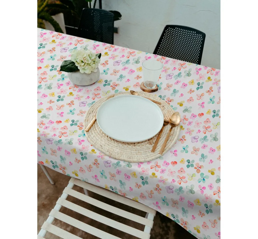 Globaltex Beschichteter Stoff|Stoff Meterware>Baumwoll-Stoff "Fiesta", Acryl beschichtet