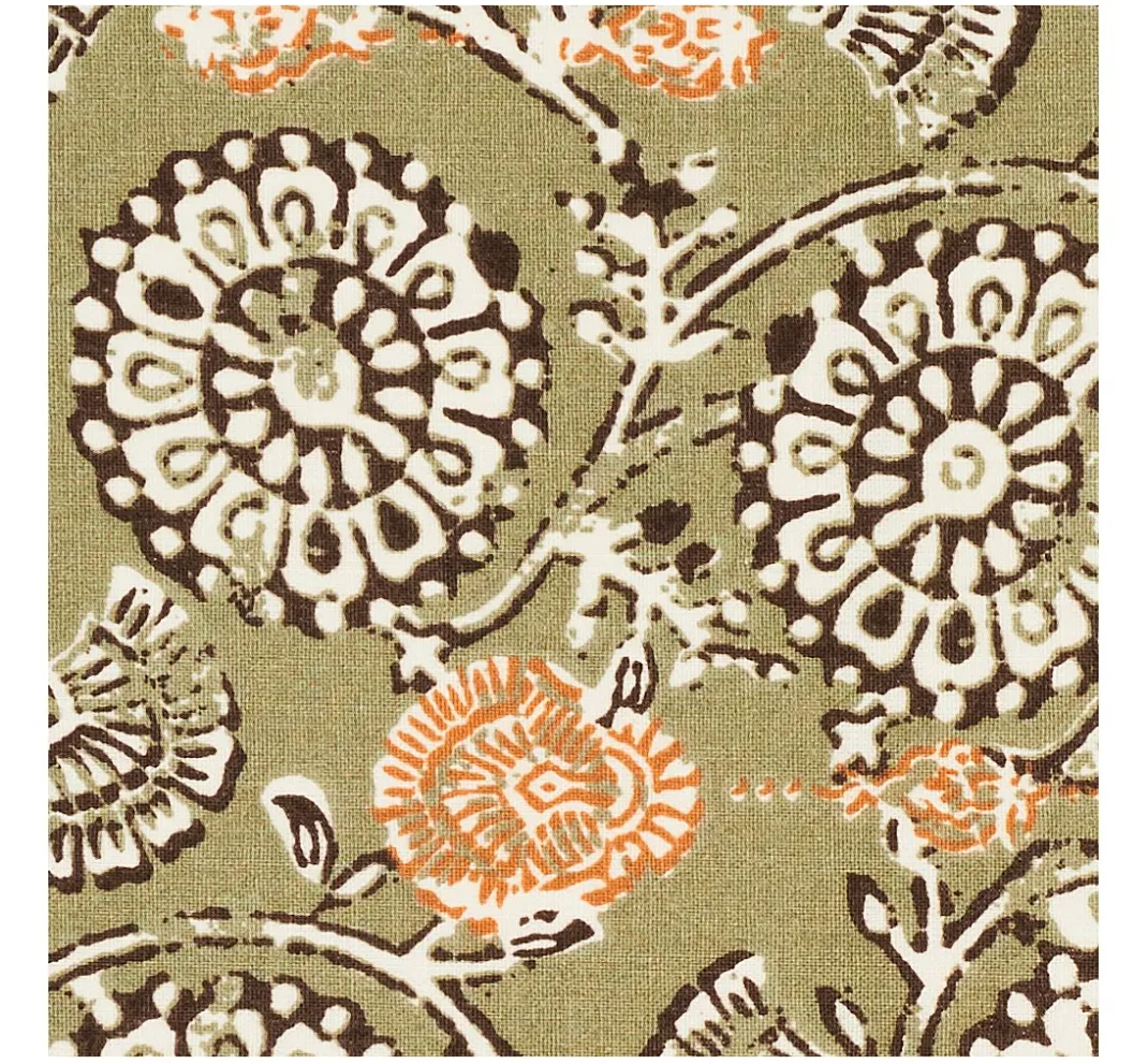 VBS Marktplatz Baumwollstoff|Stoff Meterware>Baumwoll-Stoff "Jivana-Khaki"