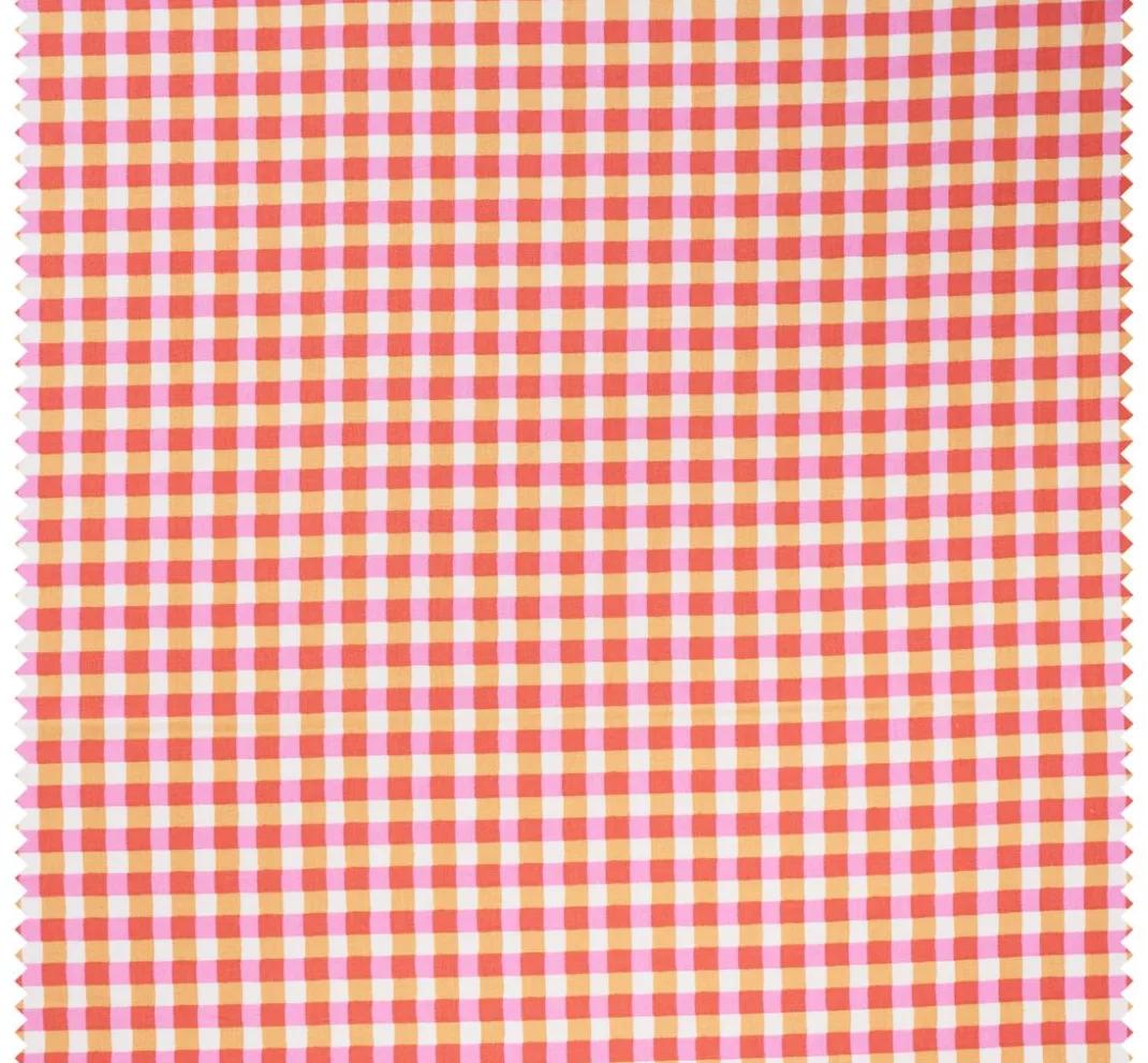 VBS Marktplatz Baumwollstoff>Baumwoll-Stoff "Karo Kavia Red"