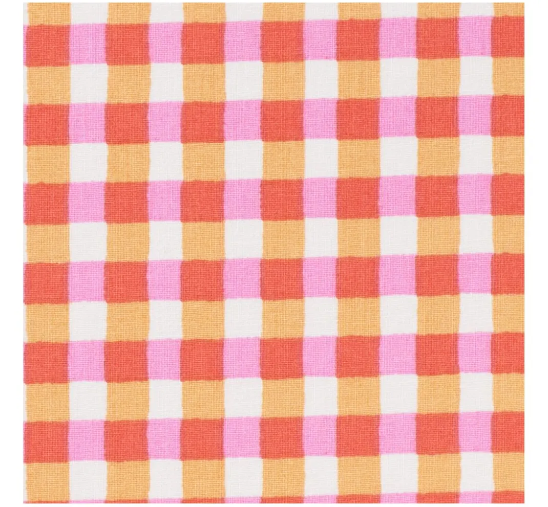 VBS Marktplatz Baumwollstoff>Baumwoll-Stoff "Karo Kavia Red"