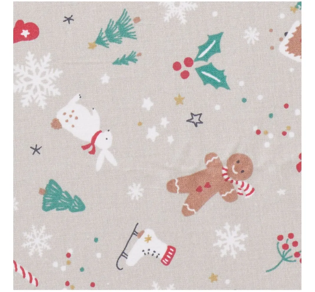 VBS Marktplatz Weihnachtsstoffe|Stoff Meterware>Baumwoll-Stoff "Lappland"