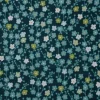 Zweigart Patchwork|Stoff Meterware>Baumwoll-Stoff Michiko mit Golddruck "Kirschblüten"