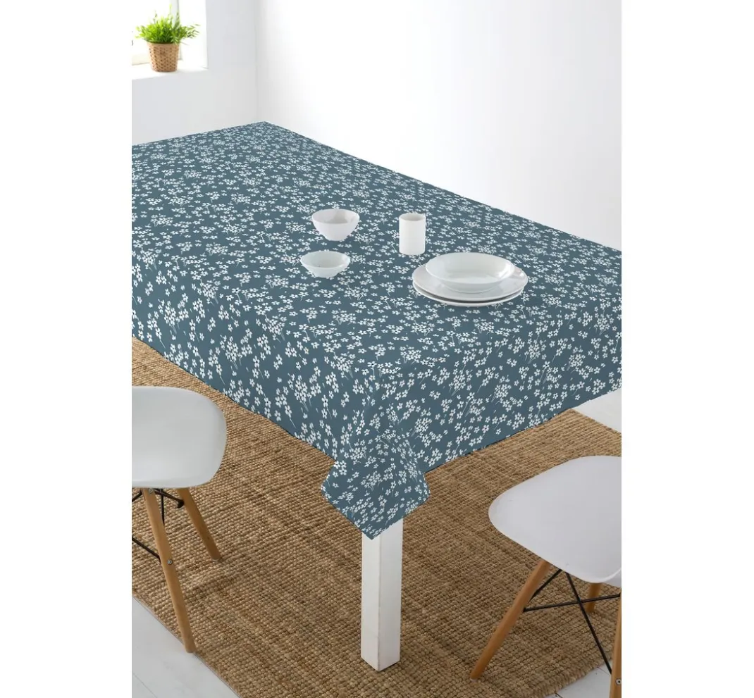 Globaltex Beschichteter Stoff|Stoff Meterware>Baumwoll-Stoff "Milflores", Acryl beschichtet