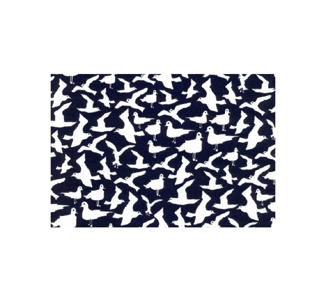 Westfalenstoffe Patchworkstoffe|Stoff Meterware>Baumwoll-Stoff "Möwe"