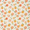 Globaltex Beschichteter Stoff|Stoff Meterware>Baumwoll-Stoff "Orangen", Acryl beschichtet