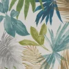 Globaltex Beschichteter Stoff|Stoff Meterware>Baumwoll-Stoff "Palmen", Acryl beschichtet