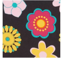VBS Marktplatz Stoff Meterware|Baumwollstoff>Baumwoll-Stoff "Retro Flower"