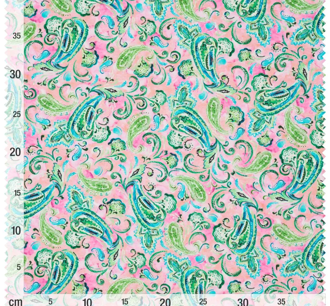 Zweigart Patchwork|Stoff Meterware>Baumwoll-Stoff "Rosalyn"