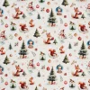 VBS Marktplatz Weihnachtsstoffe|Stoff Meterware>Baumwoll-Stoff "Snowys Winterzauber"