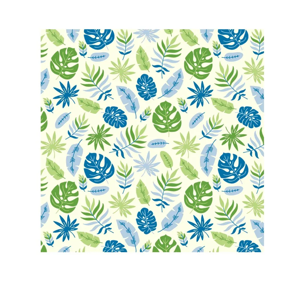 VBS Marktplatz Stoff Meterware|Baumwollstoff>Baumwoll-Stoff "Tropic leaves"