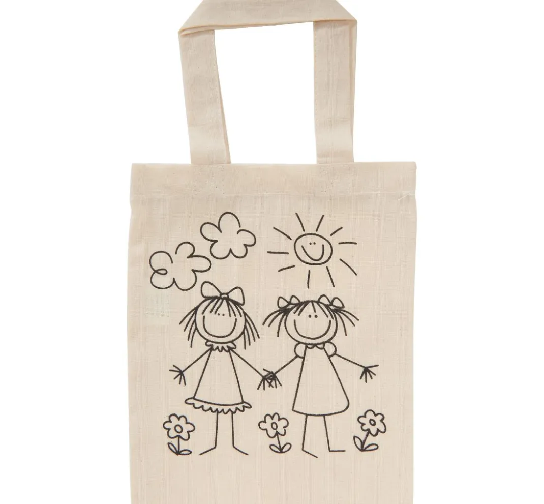 Rayher Textil-Design|Taschen-Design>Baumwoll-Tasche "Freundinnen"