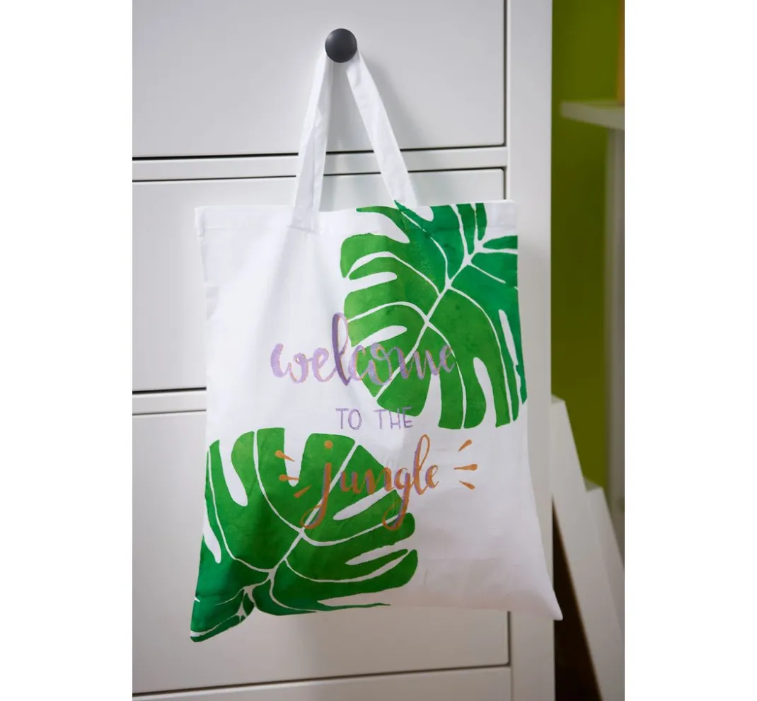 efco Batik|Textil-Design>Baumwolltasche, Weiß