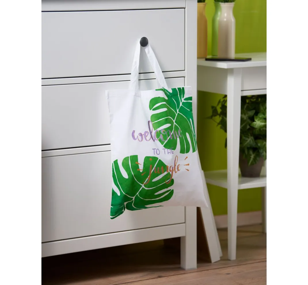 efco Batik|Textil-Design>Baumwolltasche, Weiß