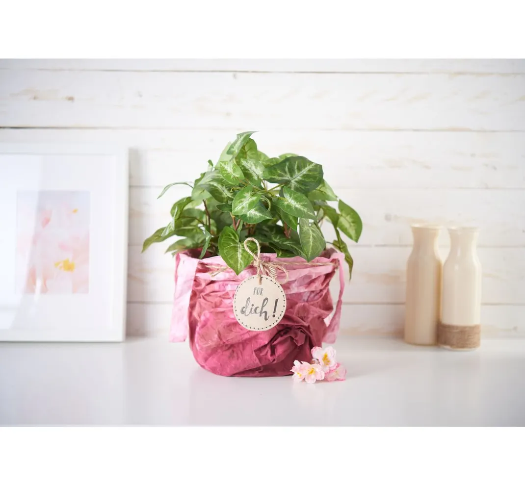 efco Batik|Textil-Design>Baumwolltasche, Weiß