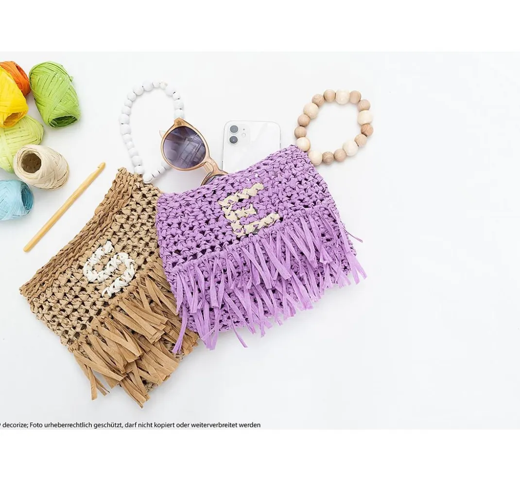 BeaLena Häkeln|Häkelset>DIY Kreativset "Clutch aus Papierband"