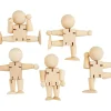 Kinder creativ company Marionetten & Figuren|Holz>Bewegliche Figuren, H 8 cm
