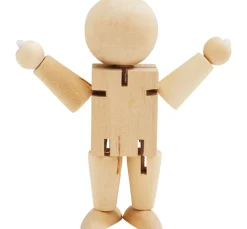 Kinder creativ company Marionetten & Figuren|Holz>Bewegliche Figuren, H 8 cm