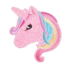 BeaLena Applikationen & Labels|Textil-Design>Bügelapplikation "Einhorn"