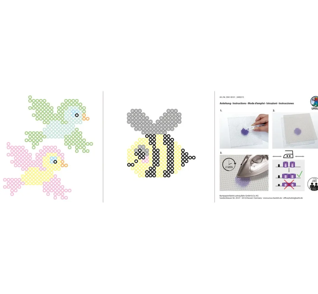 Kinder URSUS Sets|Bügelperlen-Sets>Bügelperlen-Set
