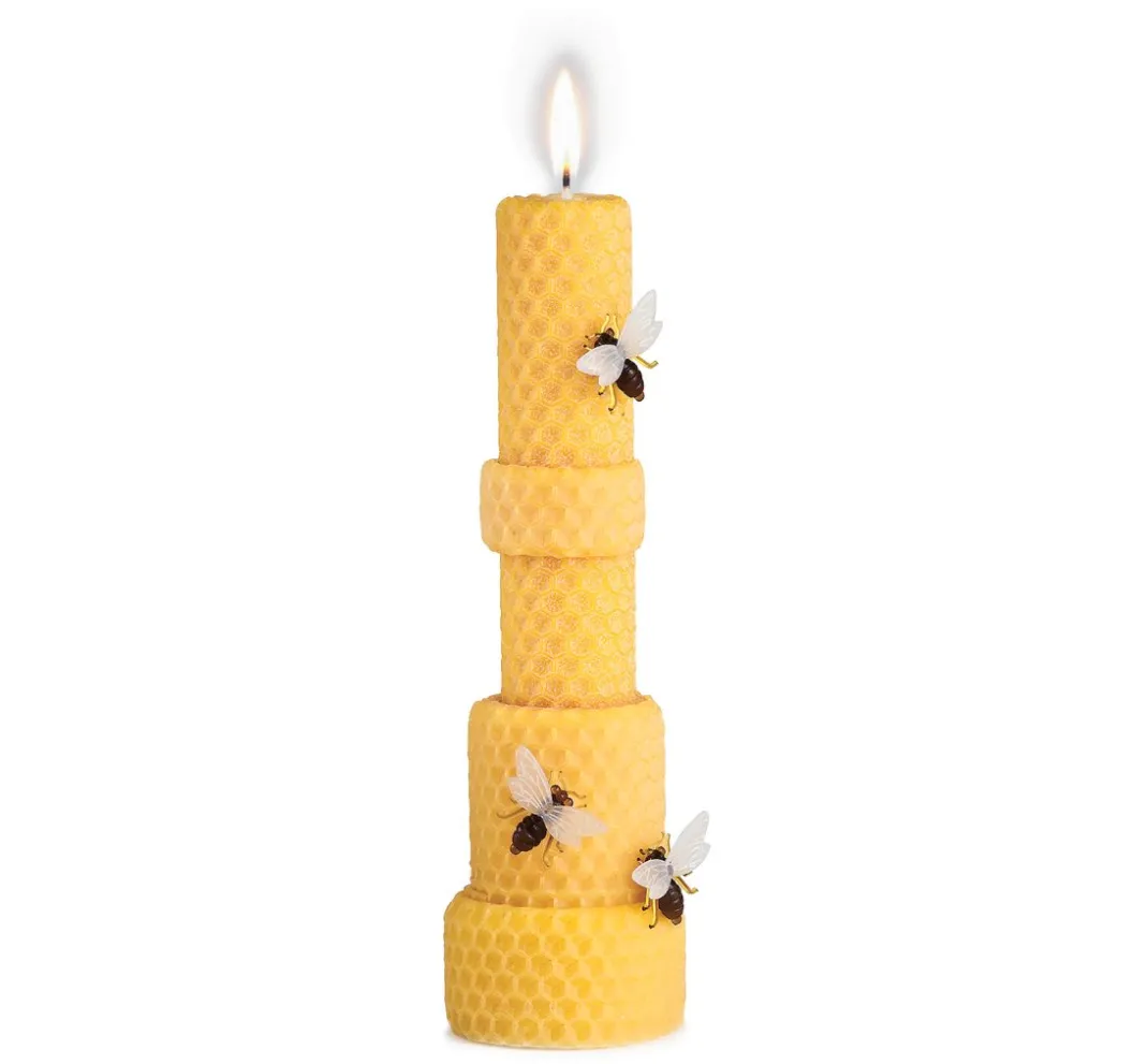 CREARTEC Kerzenwachs|Kerzen Gestalten>Bienenwachs-Wabenplatten, 31 x 18 cm