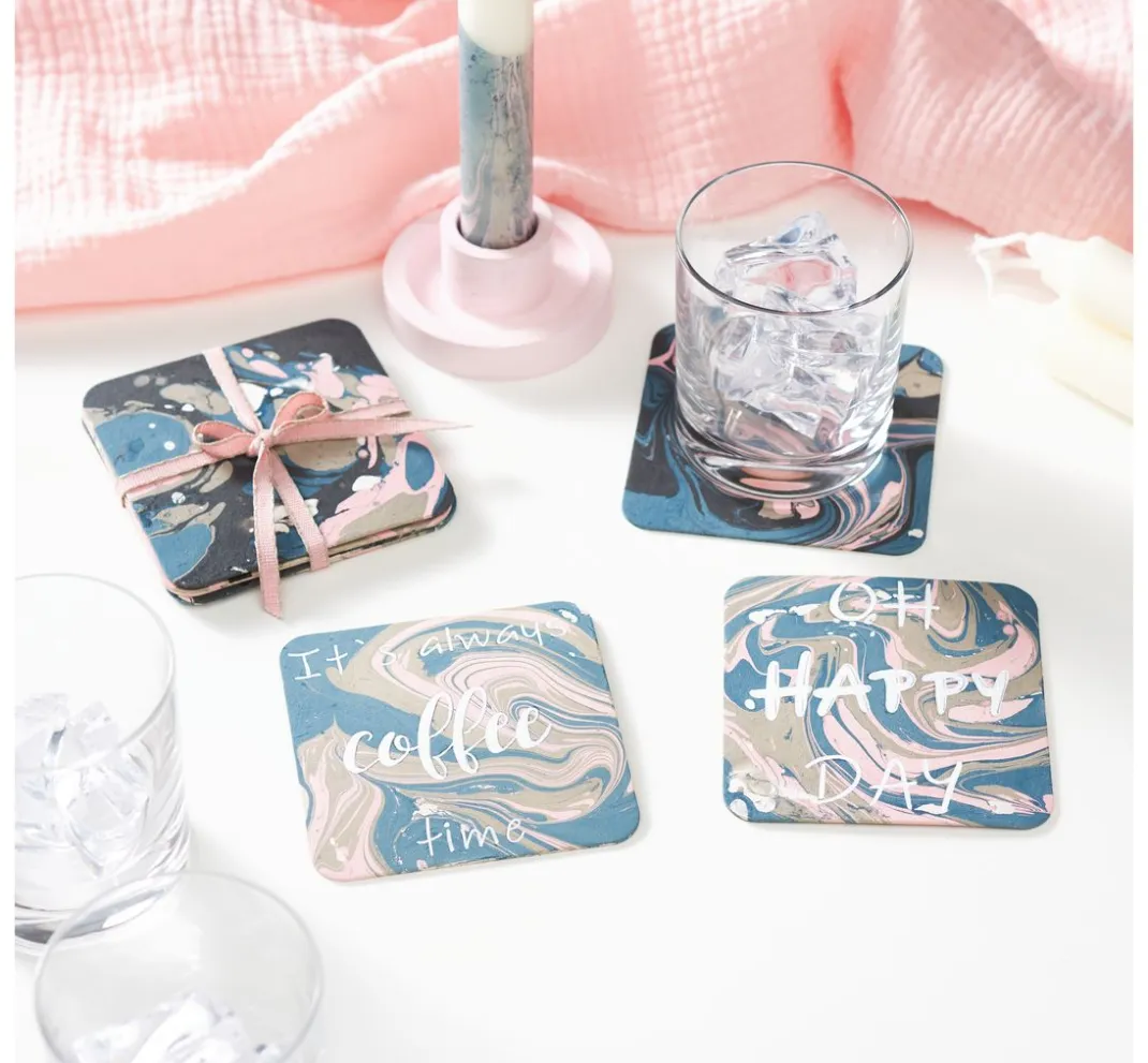 Kinder folia Papier|Untersetzer & Legekarten>Bierdeckel "Rund", 100 Stück
