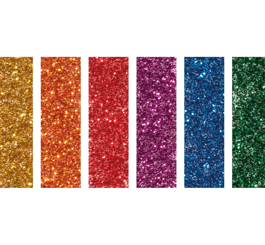 Rayher Glitter- Und Schneedeko|Dekoelemente>Bio-Glitter "Mini Farbmix", 6 x 2 g