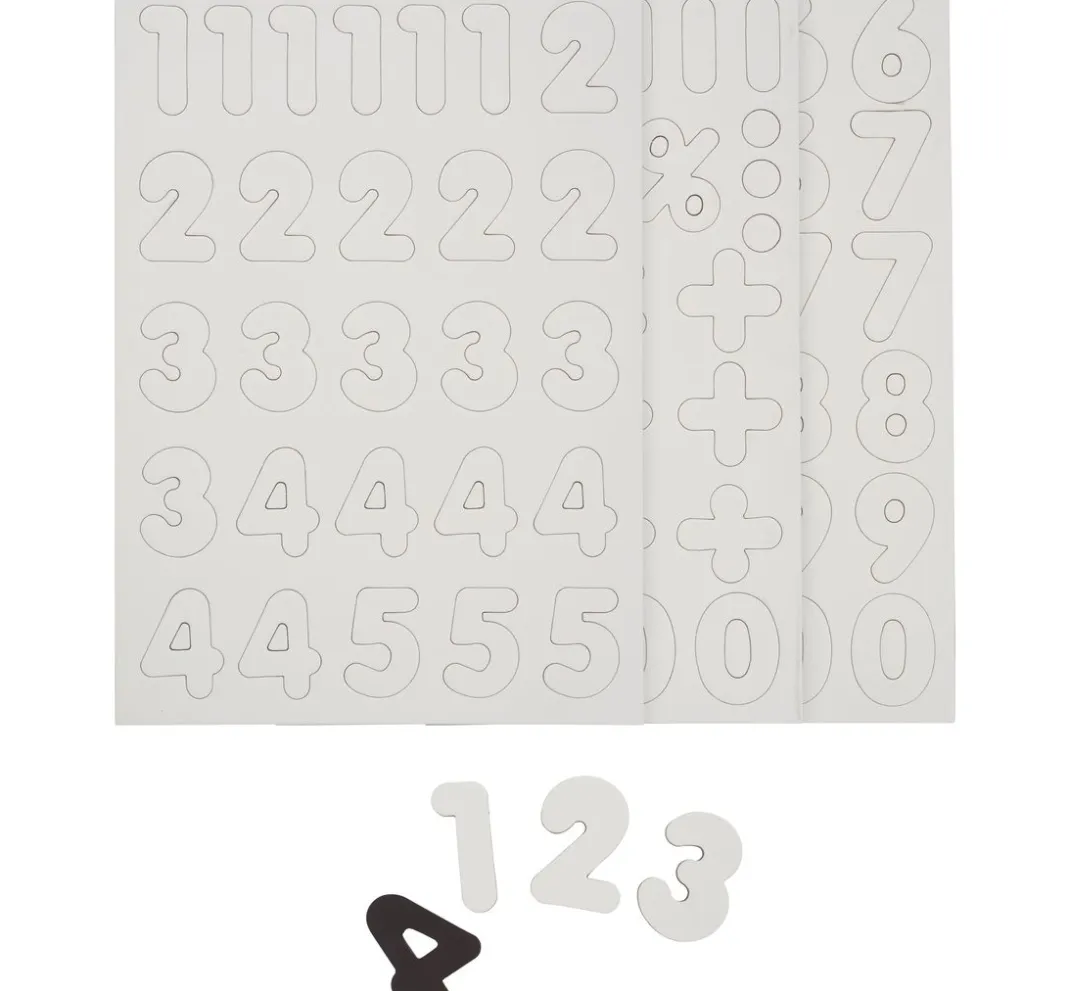 Kinder URSUS Weiteres|Malpapier>Blanko Magnet-Zahlen