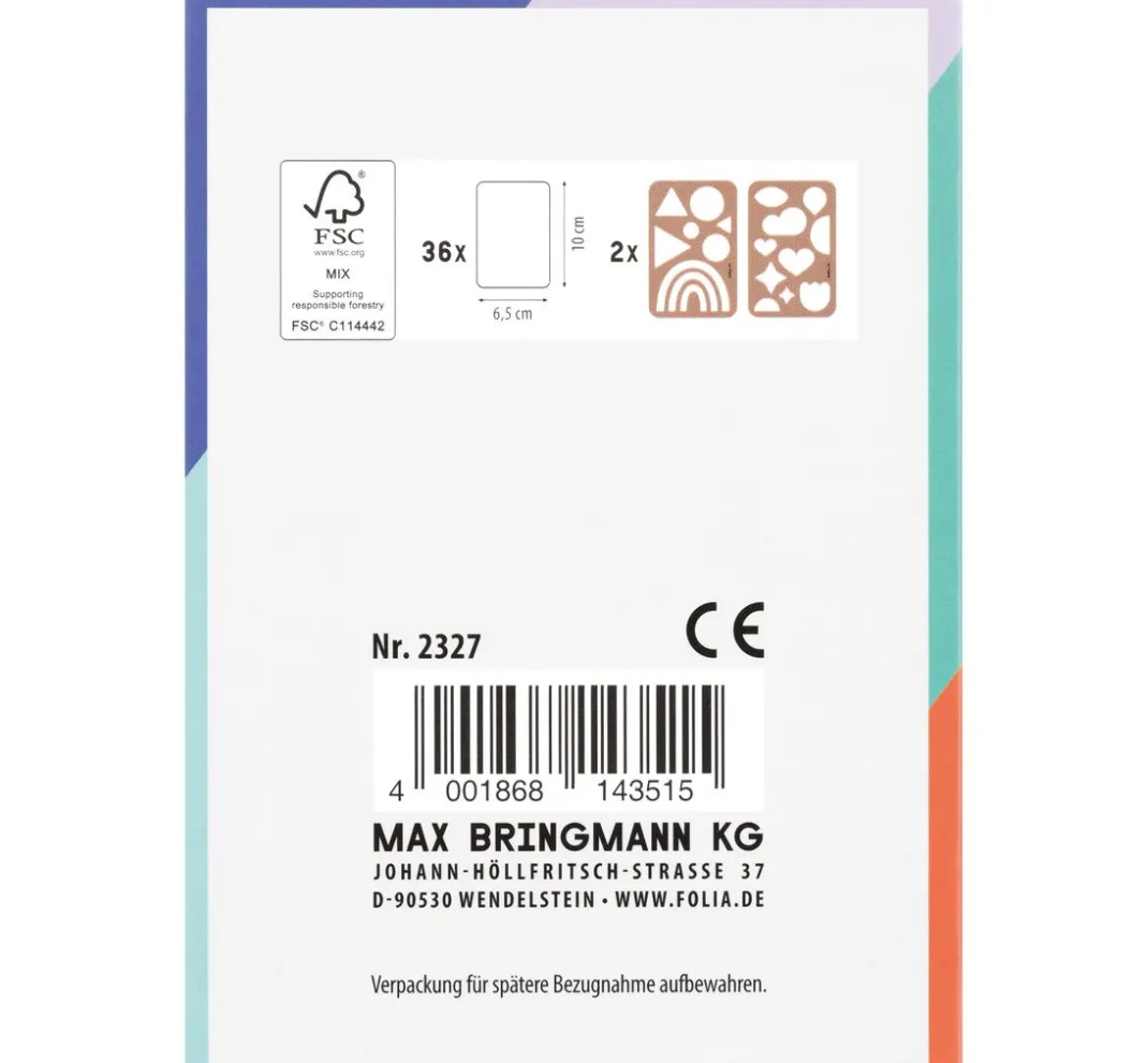 Kinder folia Untersetzer & Legekarten|Weiteres>Blanko Spielkarten Set