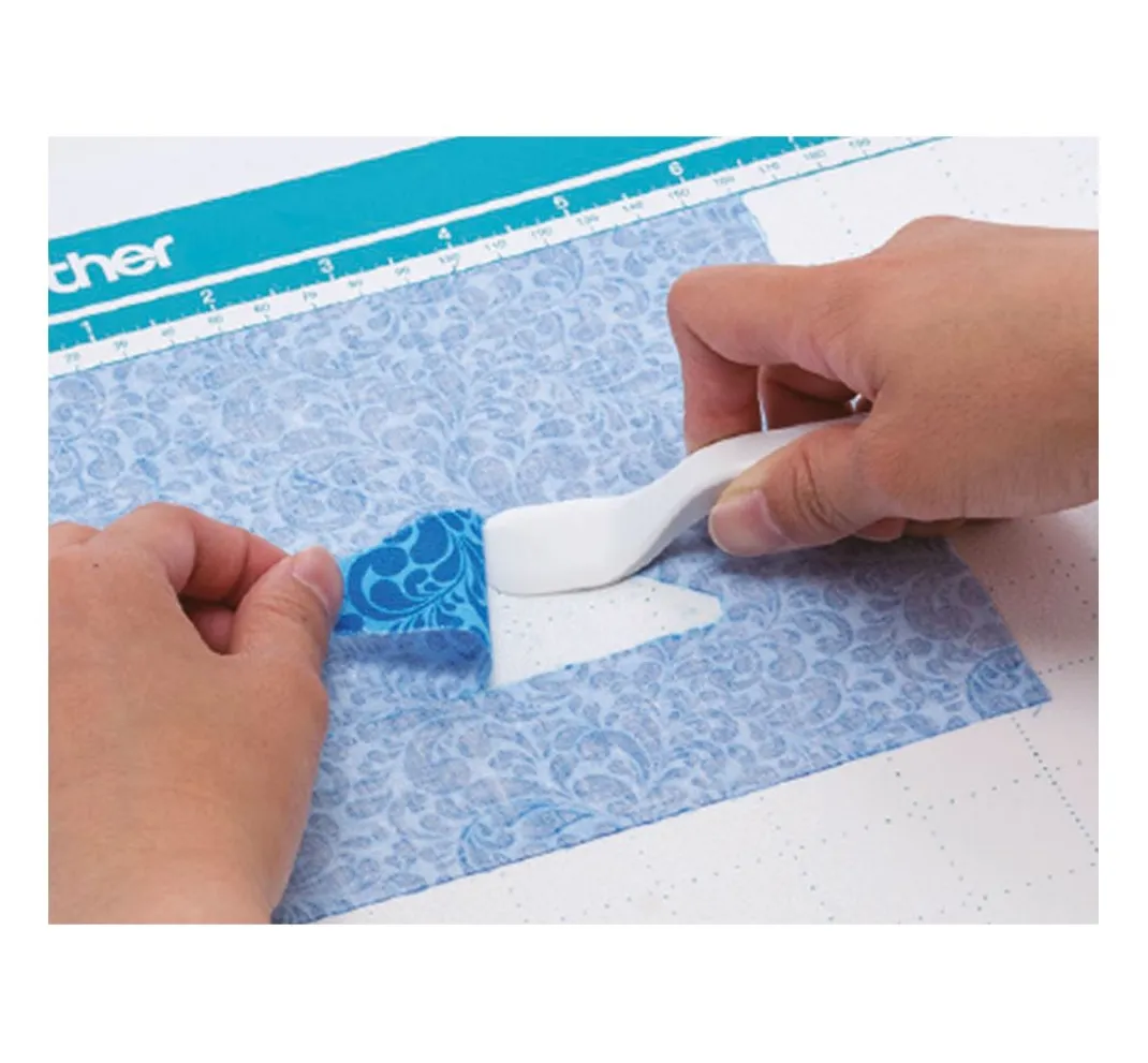 brother Textilkleber|Stanz- & Prägemaschinen>Klebefolie für Stoffschnitte, 30,5 x 30,5 cm