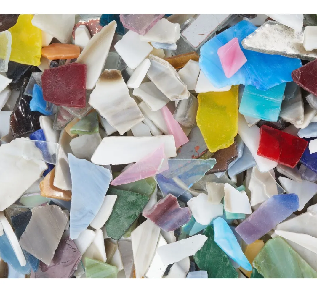 creativ company Mosaik Basteln>Bruchmosaik aus Glas, 2 kg, Stärke ca. 3 mm