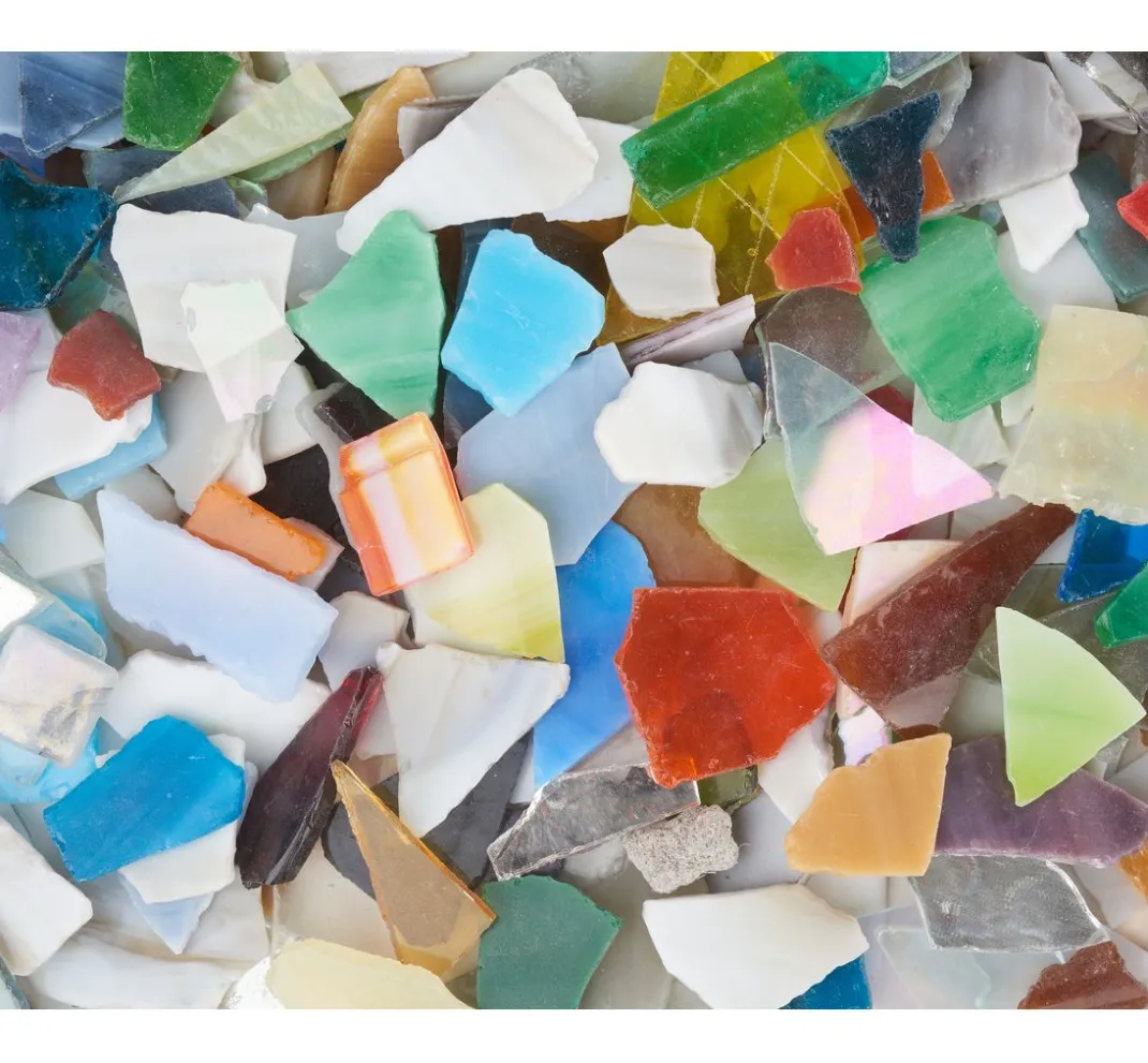 creativ company Mosaik Basteln>Bruchmosaik aus Glas, 2 kg, Stärke ca. 3 mm