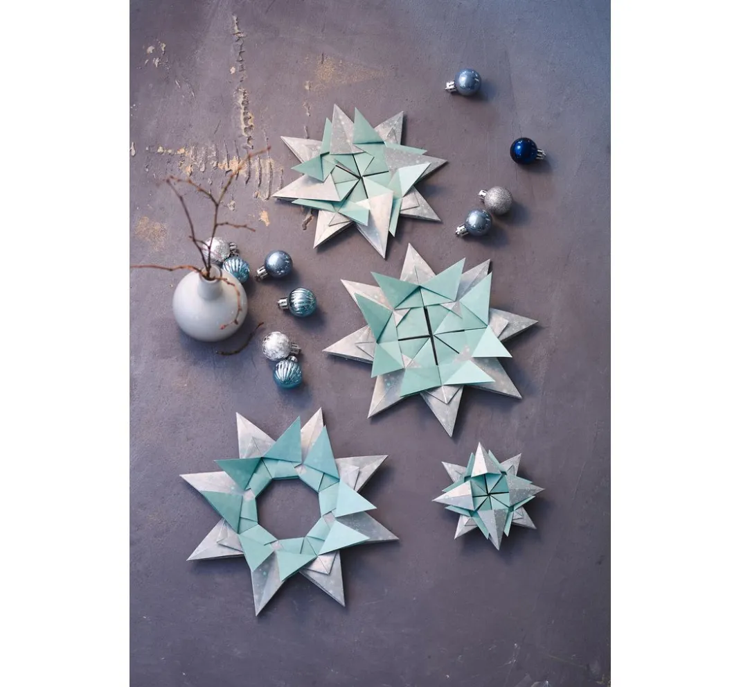 Topp Bücher|Origami & Papier Falten>Buch "1001 neue Weihnachtssterne (kreativ.kompakt)"