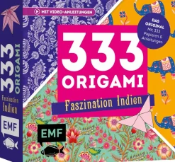 EMF Bücher|Origami & Papier Falten>Buch "333 Origami - Faszination Indien"