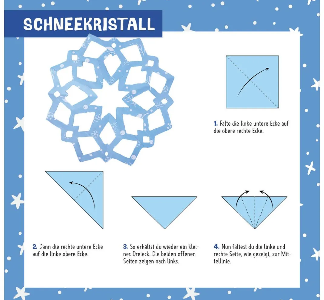 Kinder EMF Papier-Bastelsets|Kinderbücher>Buch "88 x Origami Kids - Weihnachtssterne"