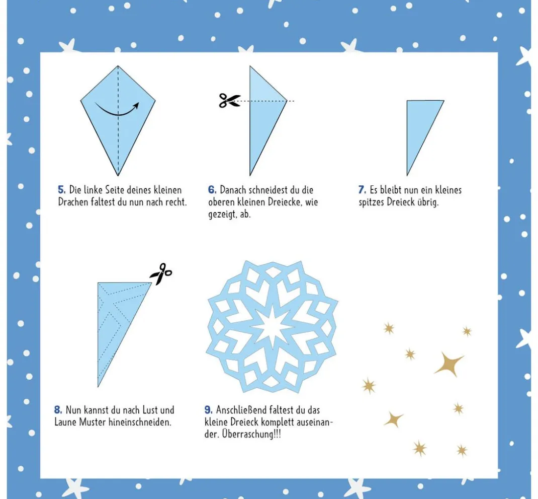 Kinder EMF Papier-Bastelsets|Kinderbücher>Buch "88 x Origami Kids - Weihnachtssterne"