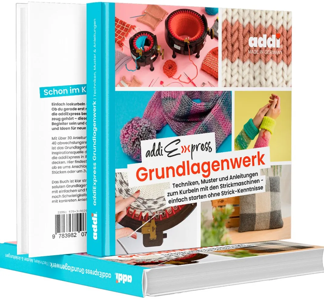 addi Strickanleitungen|Stricken>Buch "-Express Grundlagenwerk"