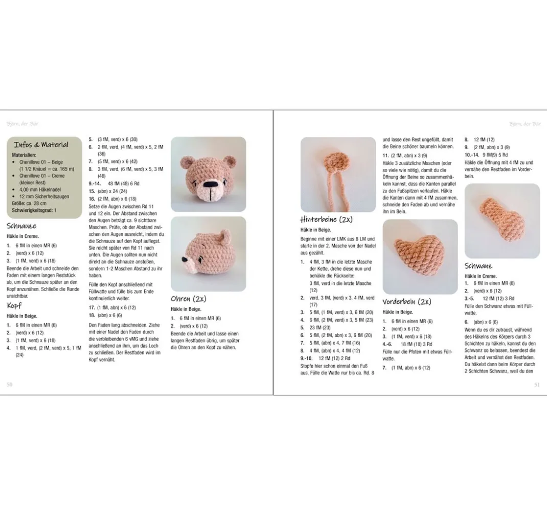 mitp Häkelanleitungen|Häkeln>Buch "Amigurumi Kuscheltiere häkeln"