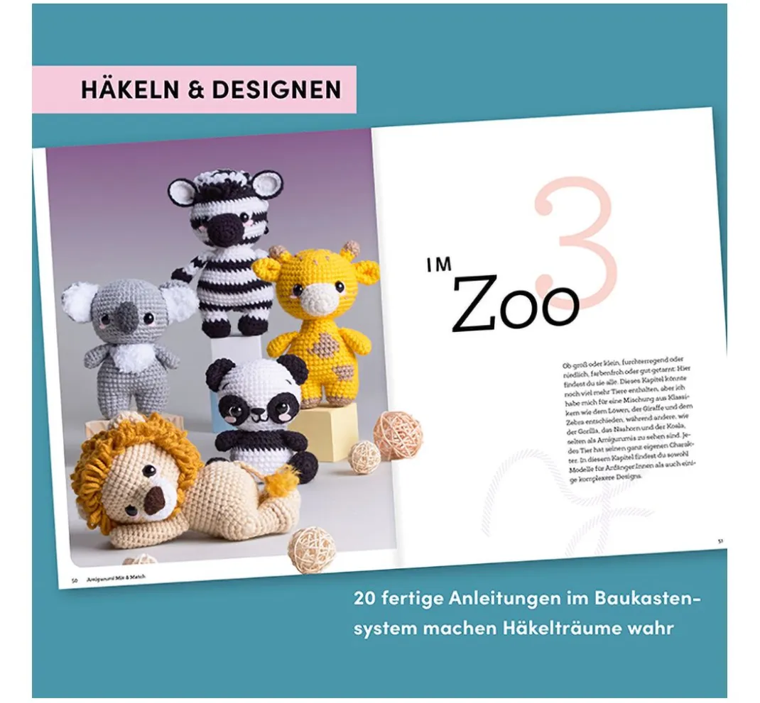 Topp Häkeln>Buch "Amigurumi Mix und Match"