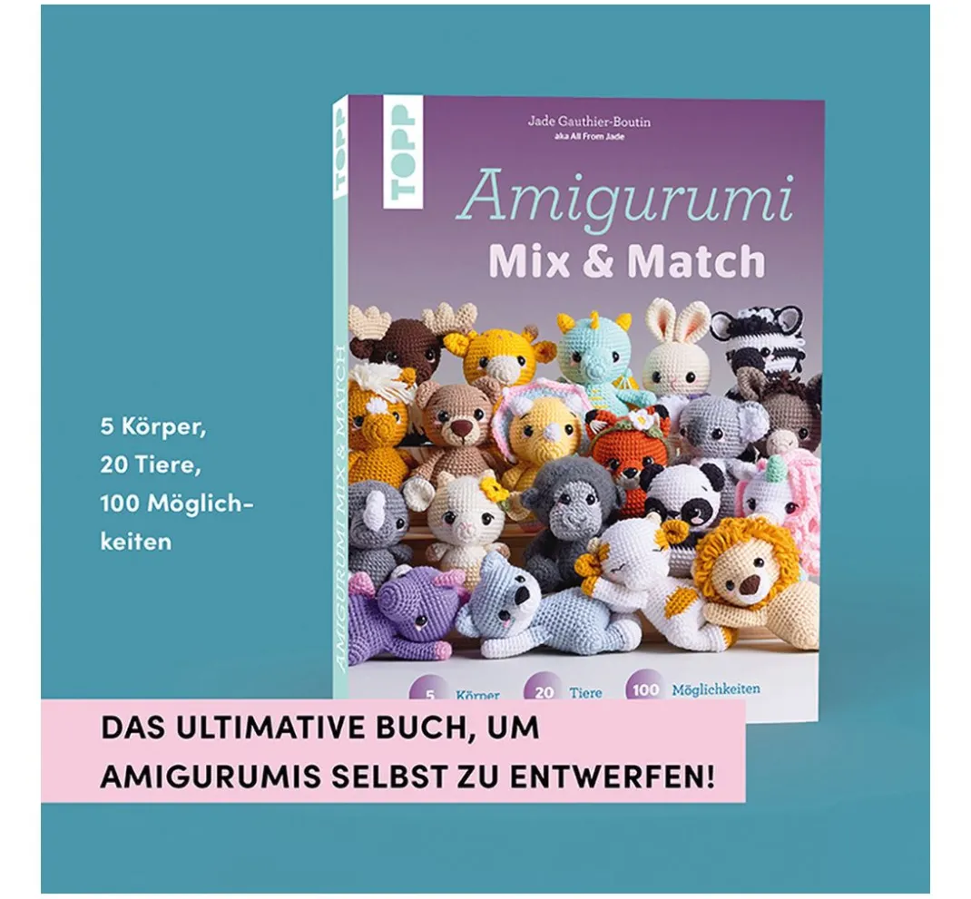 Topp Häkeln>Buch "Amigurumi Mix und Match"