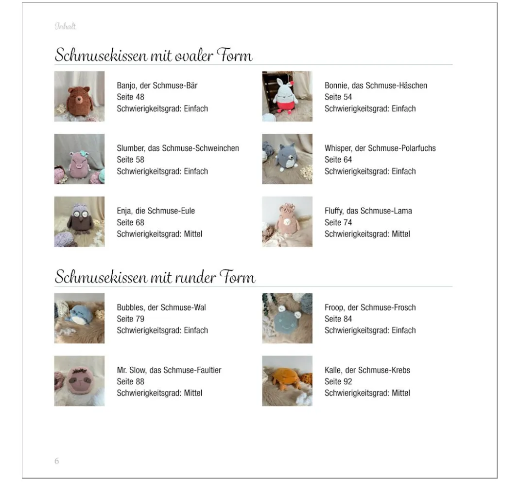 mitp Häkelanleitungen|Häkeln>Buch "Amigurumi Schmusekissen häkeln"