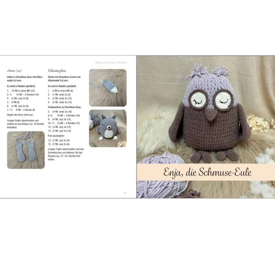 mitp Häkelanleitungen|Häkeln>Buch "Amigurumi Schmusekissen häkeln"