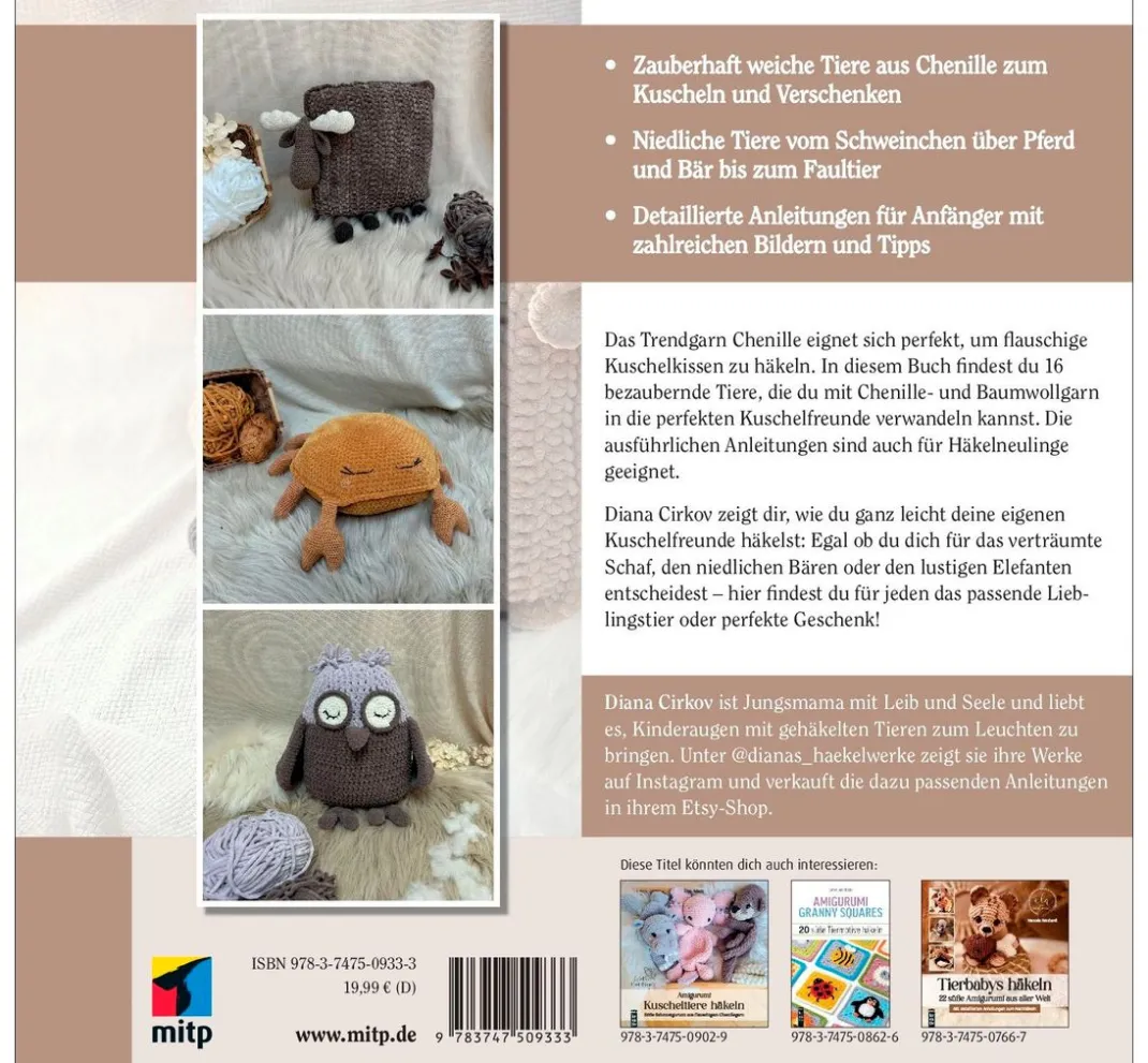 mitp Häkelanleitungen|Häkeln>Buch "Amigurumi Schmusekissen häkeln"