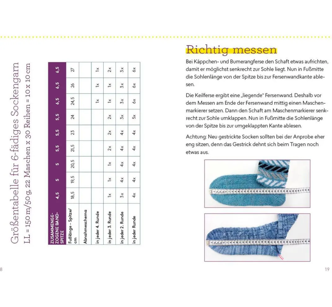 EMF Strickanleitungen|Stricken>Buch "Auf die Socke, fertig, los! Die kleine Strickschule für unterwegs"