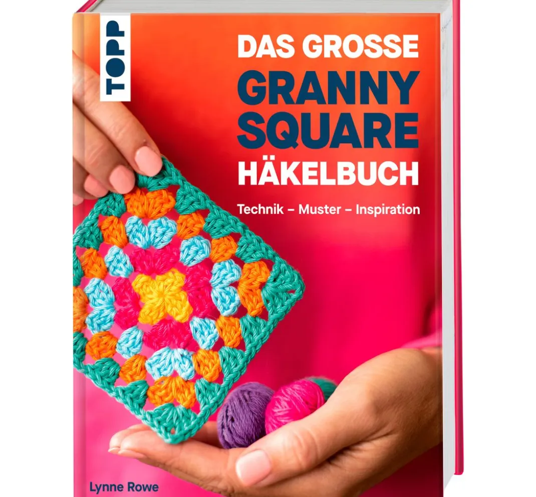Topp Häkelanleitungen|Häkeln>Buch "Das große Granny Square Häkelbuch"