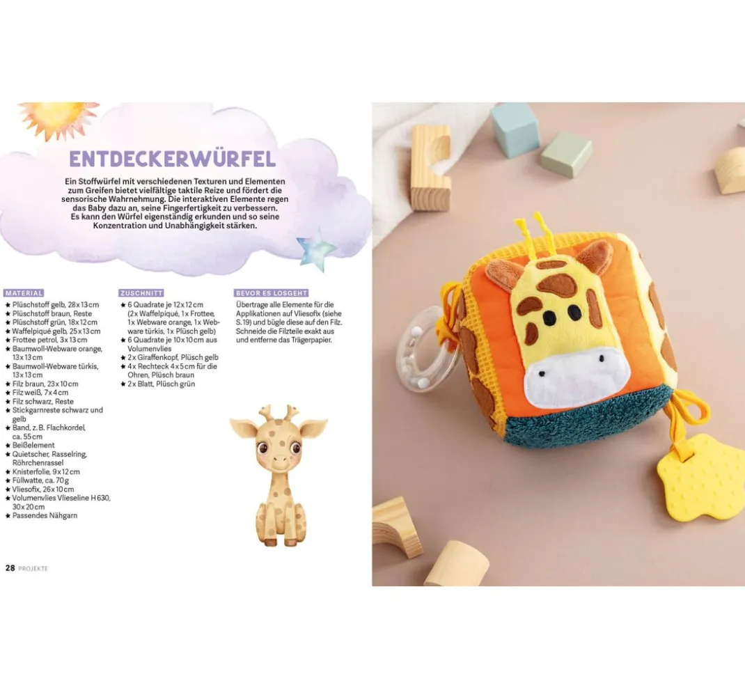EMF Schnittmuster|Nähanleitungen>Buch "Das Montessori-Nähbuch"